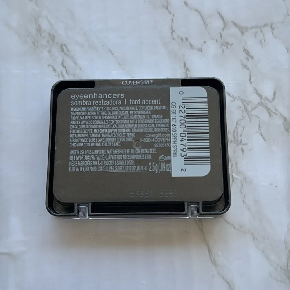 CoverGirl 610 Sapphire Sparkle Eyeshadow‎ discontinued beauty